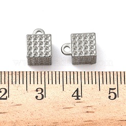 304 Stainless Steel Pendant Rhinestone Settings&nbsp;LS-STAS-C148-05P