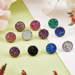 110Pcs 11 Colors Resin Cabochons&nbsp;DIY-SZ0002-17