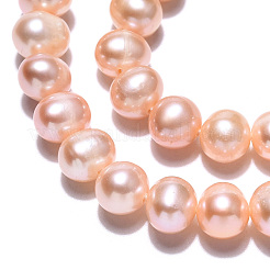 Natural Cultured Freshwater Pearl Beads Strands&nbsp;PEAR-N013-06D