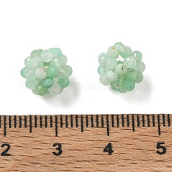 Natural Chrysoprase Woven Beads&nbsp;GG-CBA2E9C-F29-02