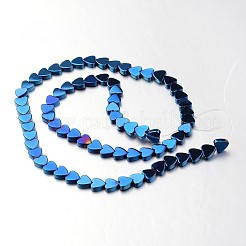 Electroplate Non-magnetic Synthetic Hematite Bead Strands&nbsp;G-F300-23B-05
