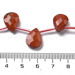Natural Red Jasper Beads Strands&nbsp;G-K382-C04-01