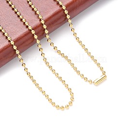 304 Stainless Steel Ball Chain Necklace&nbsp;LS-MAK-R012-02G