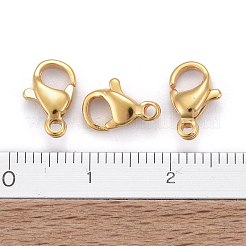 304 Stainless Steel Lobster Claw Clasps&nbsp;STAS-H352-01C-G