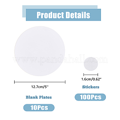 10Pcs PP Plastic Sheets&nbsp;DIY-FH0006-59