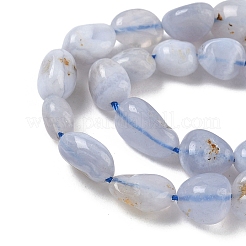 Natural Blue Lace Agate Beads Strands&nbsp;G-E483-62A