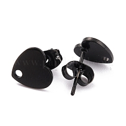 304 Stainless Steel Stud Earring Findings&nbsp;EJEW-O104-13EB