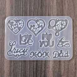 DIY Silicone Pendant Molds&nbsp;DIY-A054-02A