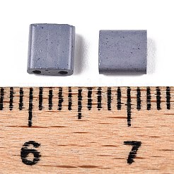 2-Hole Baking Paint Glass Seed Beads&nbsp;SEED-S023-17C-34