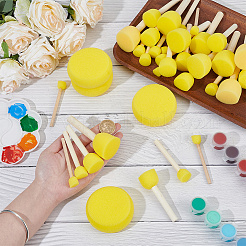 40Pcs 4 Styles Paint Sponges Shapes&nbsp;AJEW-OC0016-02
