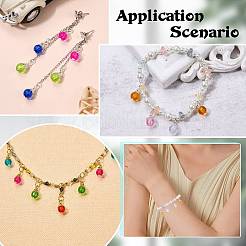 240Pcs 12 Colors Acrylic Pendants&nbsp;PALLOY-SW0025