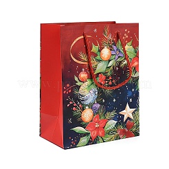 Christmas Paper Printed Tote Bags&nbsp;ABAG-P015-01D