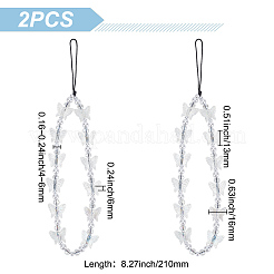 2Pcs Mobile Phone Straps&nbsp;AJEW-WR0001-46