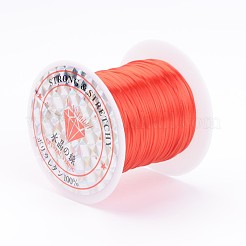 フラット弾性クリスタルストリング  弾性ビーズ糸  ストレッチブレスレット作り用  ミックスカラー  0.8mm  約10.93ヤード（10m）/ロール  25のロール/袋&nbsp;EW-S001-M