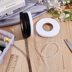 4 Rolls 2 Colors Double-sided Non Woven Fabric Fusing Tape Adhesive Hem Tape&nbsp;DIY-HY0002-88C
