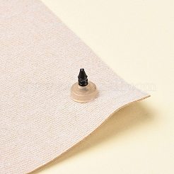 半円形クラフトプラスチック人形の目セット  ぬいぐるみの目  安全の目  プラスチックワッシャー付き  人形作り用品  ミックスカラー  目：100個;ワッシャー：100個&nbsp;X1-DOLL-PW0001-458