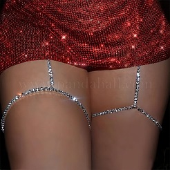 Alloy Full Crystal Rhinestone Sexy Leg Chains for Women&nbsp;WG50773-02