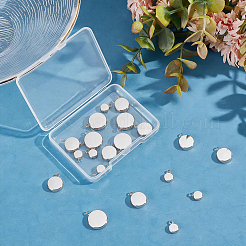 24Pcs 3 Styles Brass Pendant Cabochon Settings&nbsp;KK-BBC0028-71