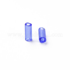 Transparent Glass Bugle Beads&nbsp;SEED-N005-001-C03