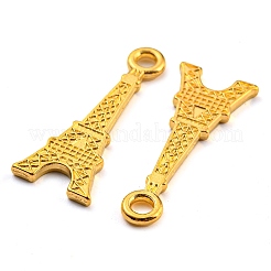 Tibetan Style Alloy Pendants&nbsp;TIBEP-LF1181YKG-G-FF