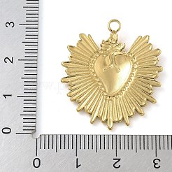 Ion Plating(IP) 304 Stainless Steel Pendants&nbsp;STAS-B075-02G