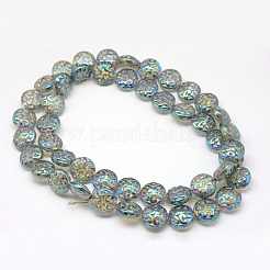 Electroplate Glass Beads Strands&nbsp;X-EGLA-Q063-04