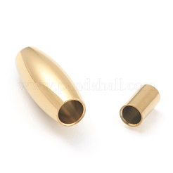 Ion Plating(IP) 304 Stainless Steel Magnetic Clasps&nbsp;STAS-O148-08B-G