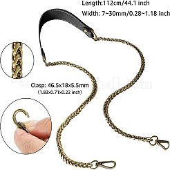 PU Leather Bag Straps&nbsp;FIND-WH0049-57B