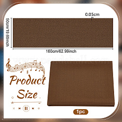 ポリエステル生地  DIYクラフト用品  コーヒー  1600x500x0.5mm&nbsp;DIY-WH0061-035D