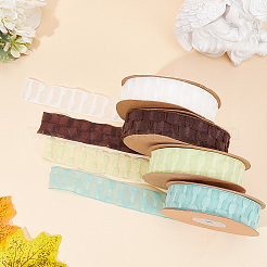 10 Yards Polyester Lace Trim Ribbon&nbsp;OCOR-WH20005-42C