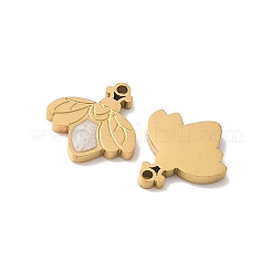 304 Stainless Steel Enamel Pendants&nbsp;STAS-I351-18G-01