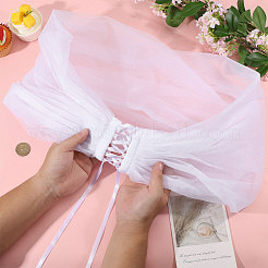 1Pc Polyester Gauze Tippet&nbsp;AJEW-GL0003-25C-02