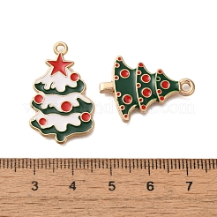 Christmas Theme Alloy Enamel Pendants&nbsp;FIND-M039-01B