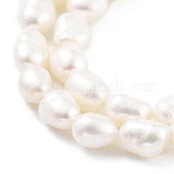 Natural Cultured Freshwater Pearl Beads Strands&nbsp;PEAR-P062-32D