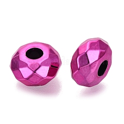 UV Plating Acrylic European Beads&nbsp;OACR-E033-22-08