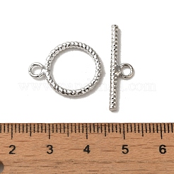 真鍮製マンテル  無鉛の  カドミウムフリーとニッケルフリー  プラチナカラー  リング：20x16x2mm  穴：2mm  バー：25x6x2mm  穴：2mm.&nbsp;LS-KK-E265-N-NR