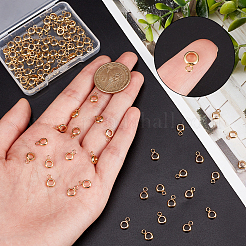 100Pcs 201 Stainless Steel Tube Bails&nbsp;STAS-CN0001-13