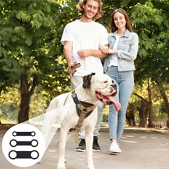 12Pcs 3 Styles Silicone Pet ID Blank Tag&nbsp;MP-UN0001-01