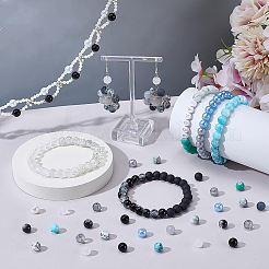 1080pcs 24 Style Glass Beads&nbsp;GLAA-PH0001-61