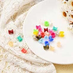 32Pcs 16 Colors Silicone Thin Ear Gauges Flesh Tunnels Plugs&nbsp;FIND-YW0001-16A