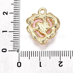 Alloy Glass Pendants&nbsp;PALLOY-N176-55KCG