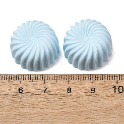 オペーク樹脂カボション  渦巻きドーム  ミックスカラー  21x12mm&nbsp;RE-CBA49A8-10