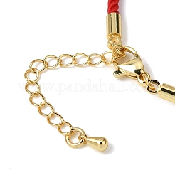 2MM Twisted Round Nylon Cord Bracelet Makings&nbsp;MAK-F038-A30