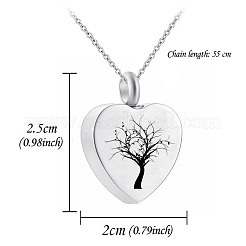 Non-Tarnish Stainless Steel Pendant Necklaces&nbsp;PW-WG68490-01