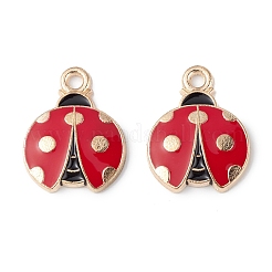 Alloy Enamel Pendants&nbsp;ENAM-F145-03G-03