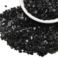 Natural Obsidian Chip Beads&nbsp;X-G-L453-08