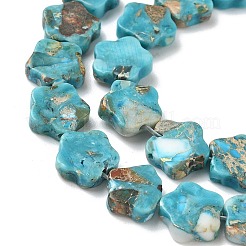Dyed Synthetic Imperial Jasper Beads Strands&nbsp;G-D337-10mm-B01