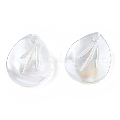 Natural Freshwater Shell Pendants&nbsp;SHEL-S278-044