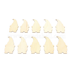 Christmas Santa Claus Wooden Ornaments Set&nbsp;WOOD-WH0027-07