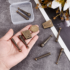 8Pcs 2 Styles Alloy Cord Ends&nbsp;FIND-NB0006-89AB
